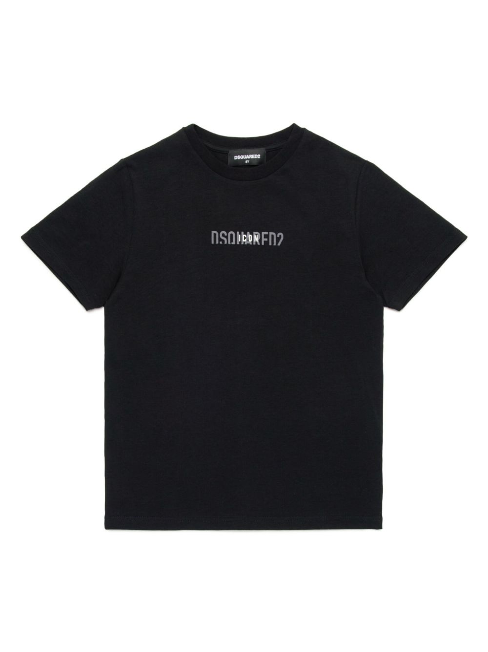 Logo-print cotton T-shirt - Black