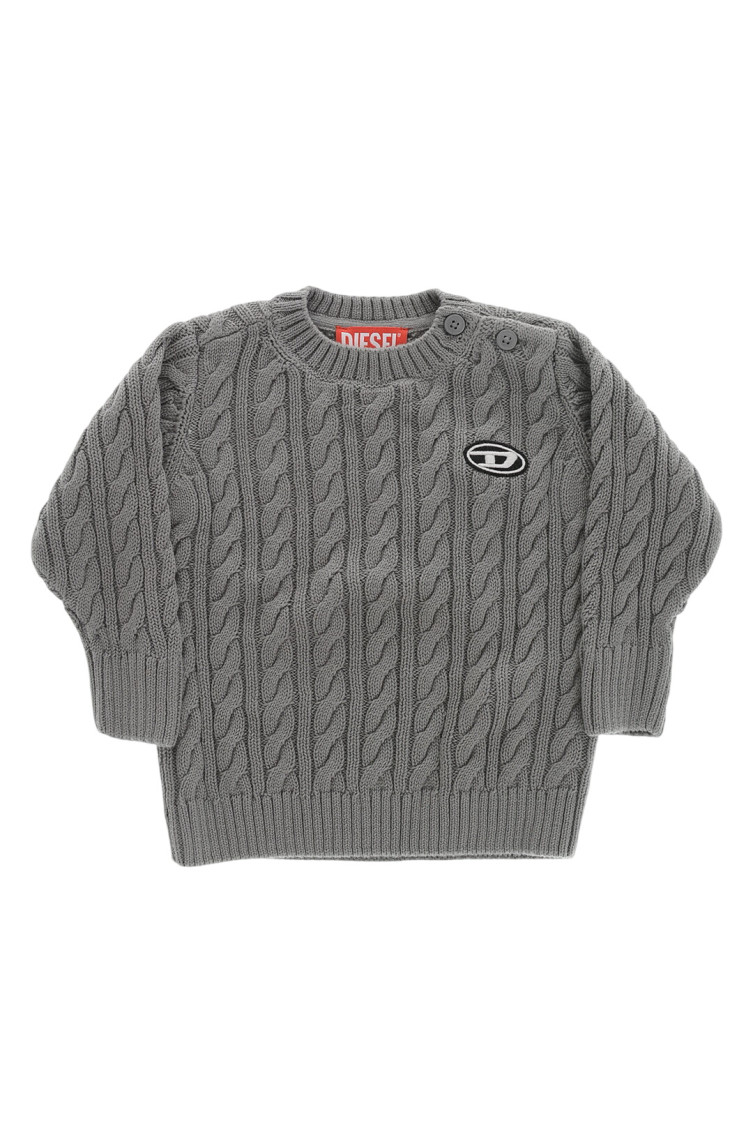 Babies Grey Knitted Sweater