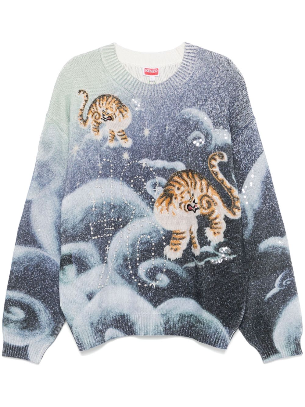 Cloud Tiger jumper - Blue