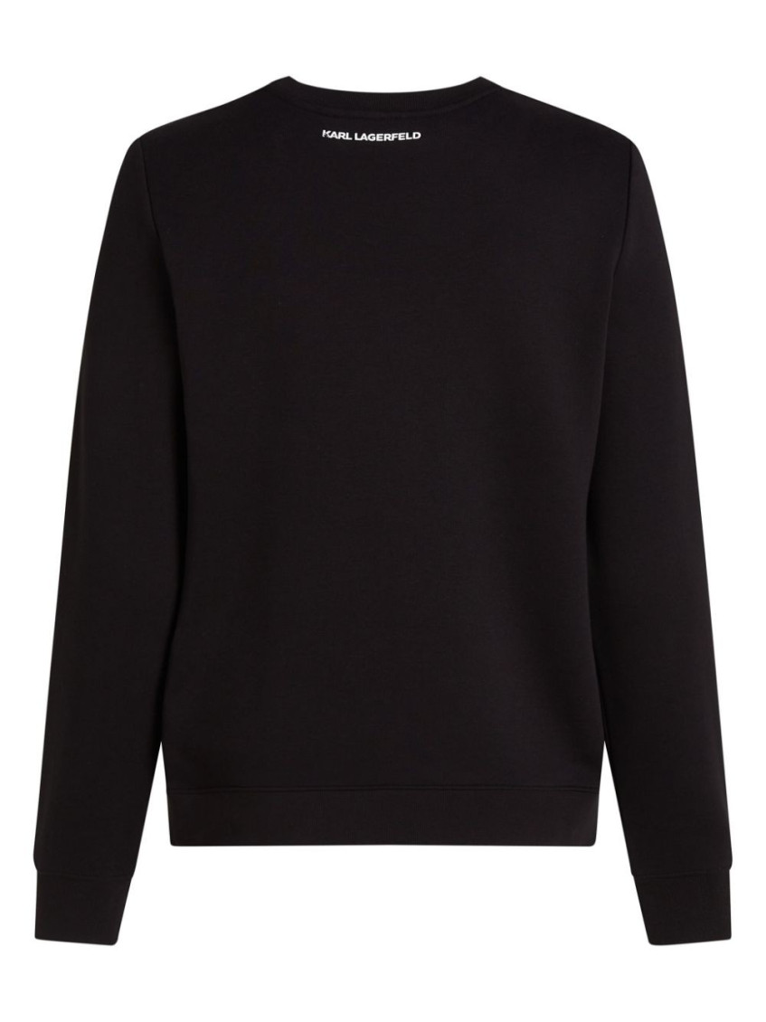 Ikon Choupette rhinestone sweatshirt - Black