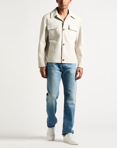 Man Jacket Off white Size 42 Goat skin