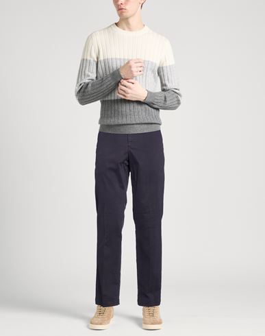 Man Pants Midnight blue Size 36 Cotton, Elastane