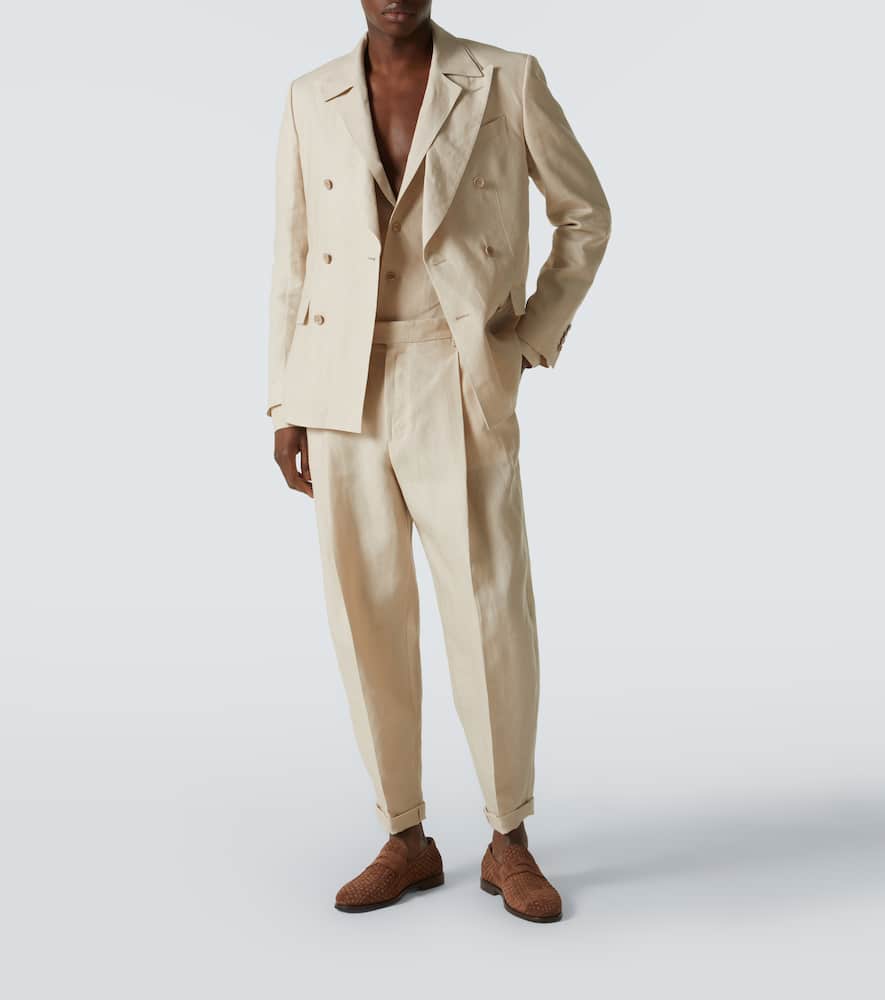 Linen overshirt