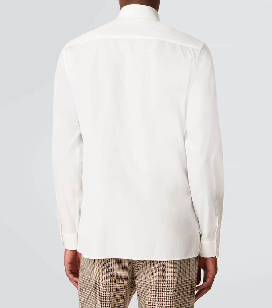 Cotton poplin shirt