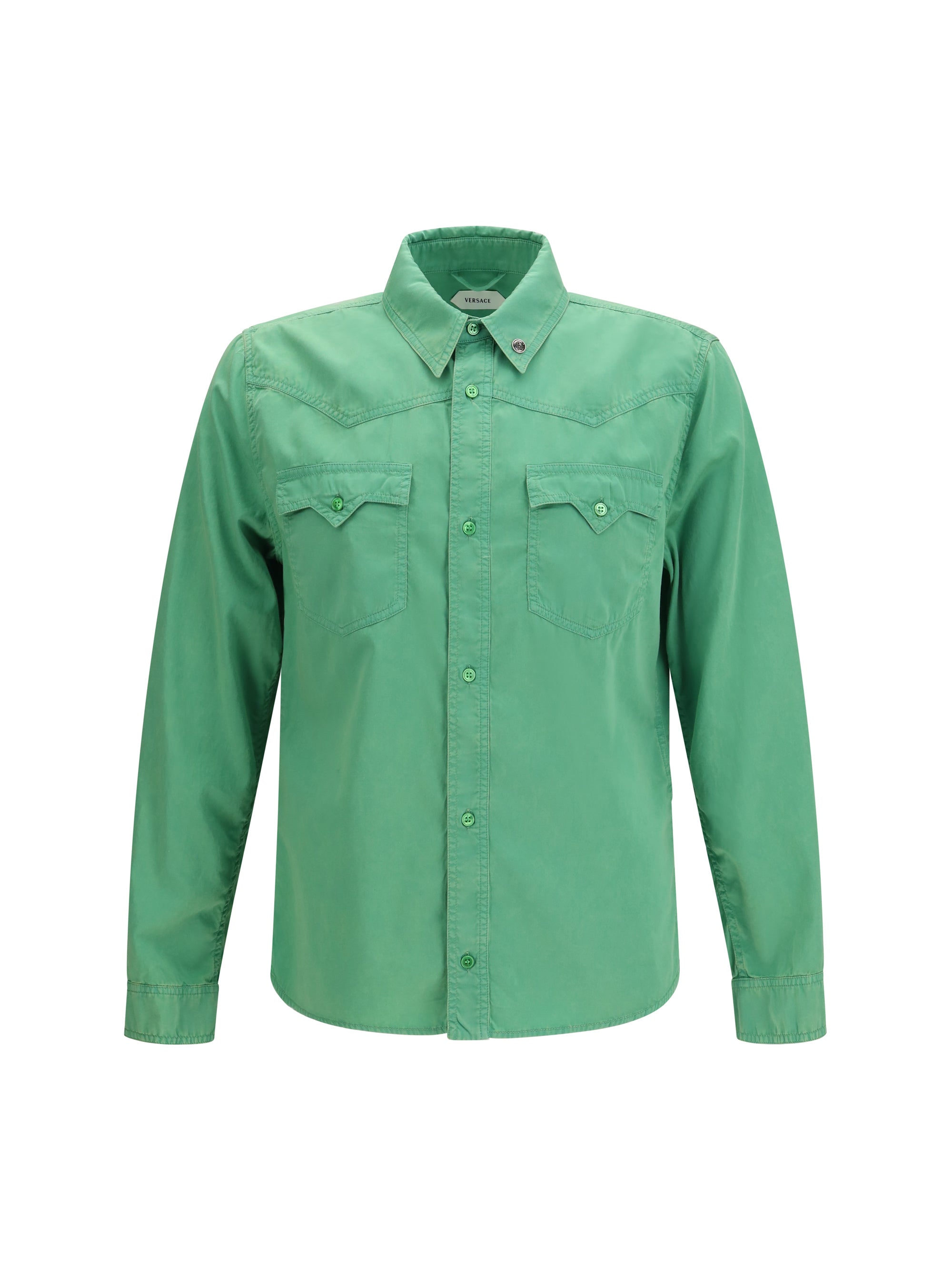 Cotton Shirt — Green