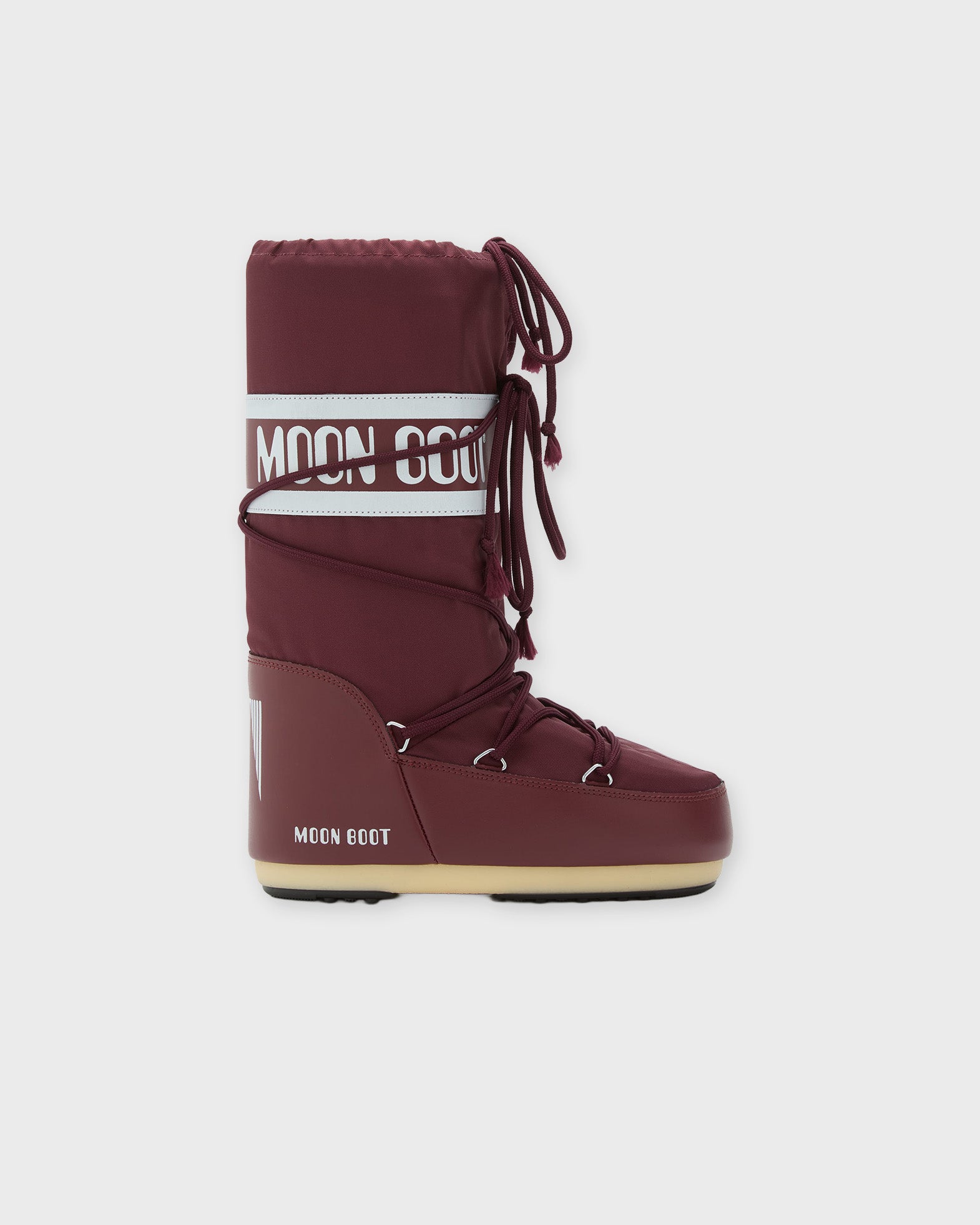 Moon Boot Boots MB Icon Nylon Burgundy