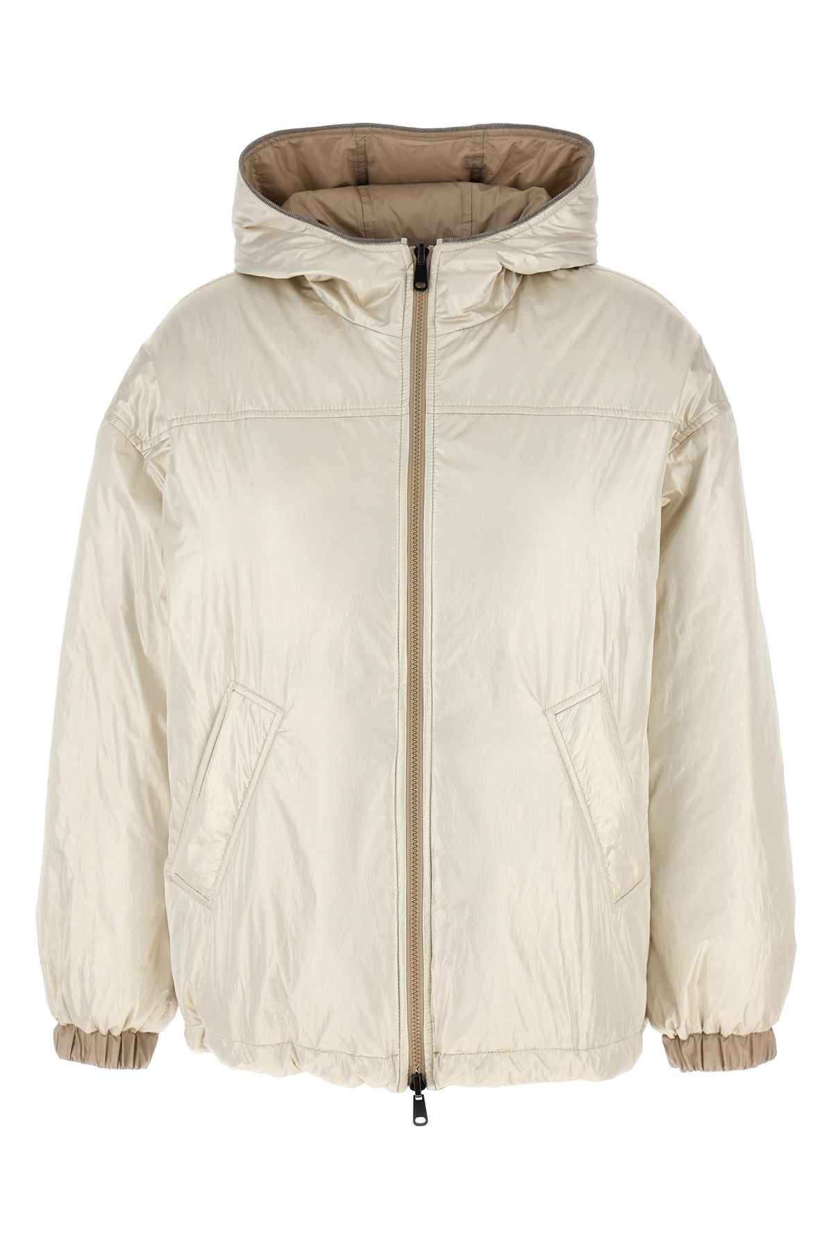 Laminated Reversible Down Jacket