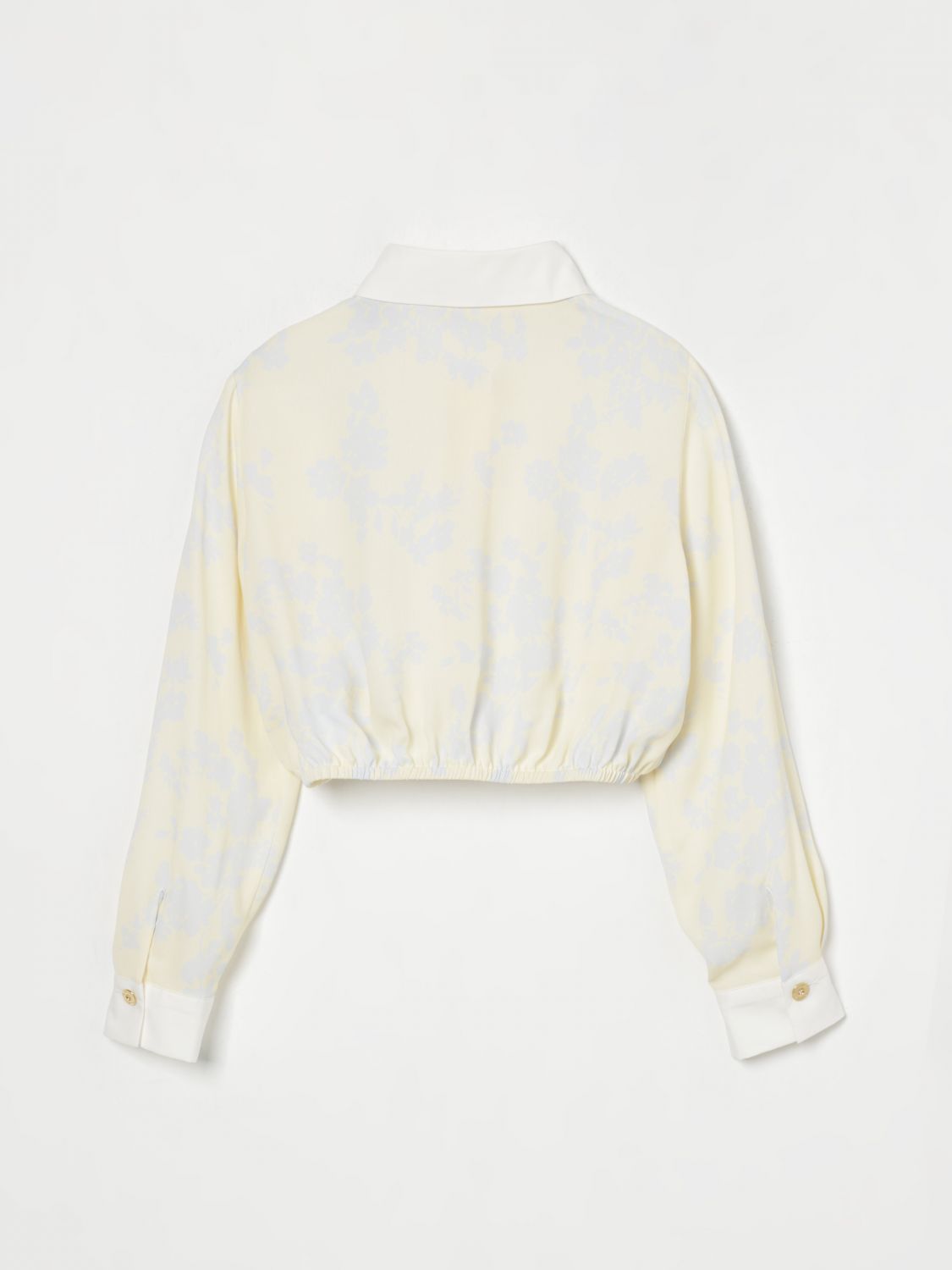 Floral-print blouse - Yellow