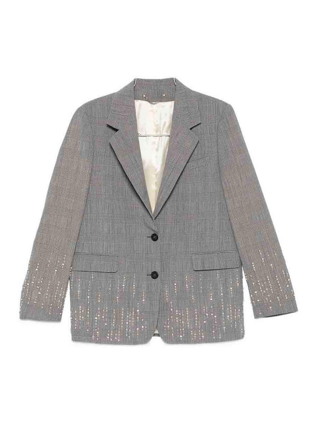 Wool Single-Breasted Jacket