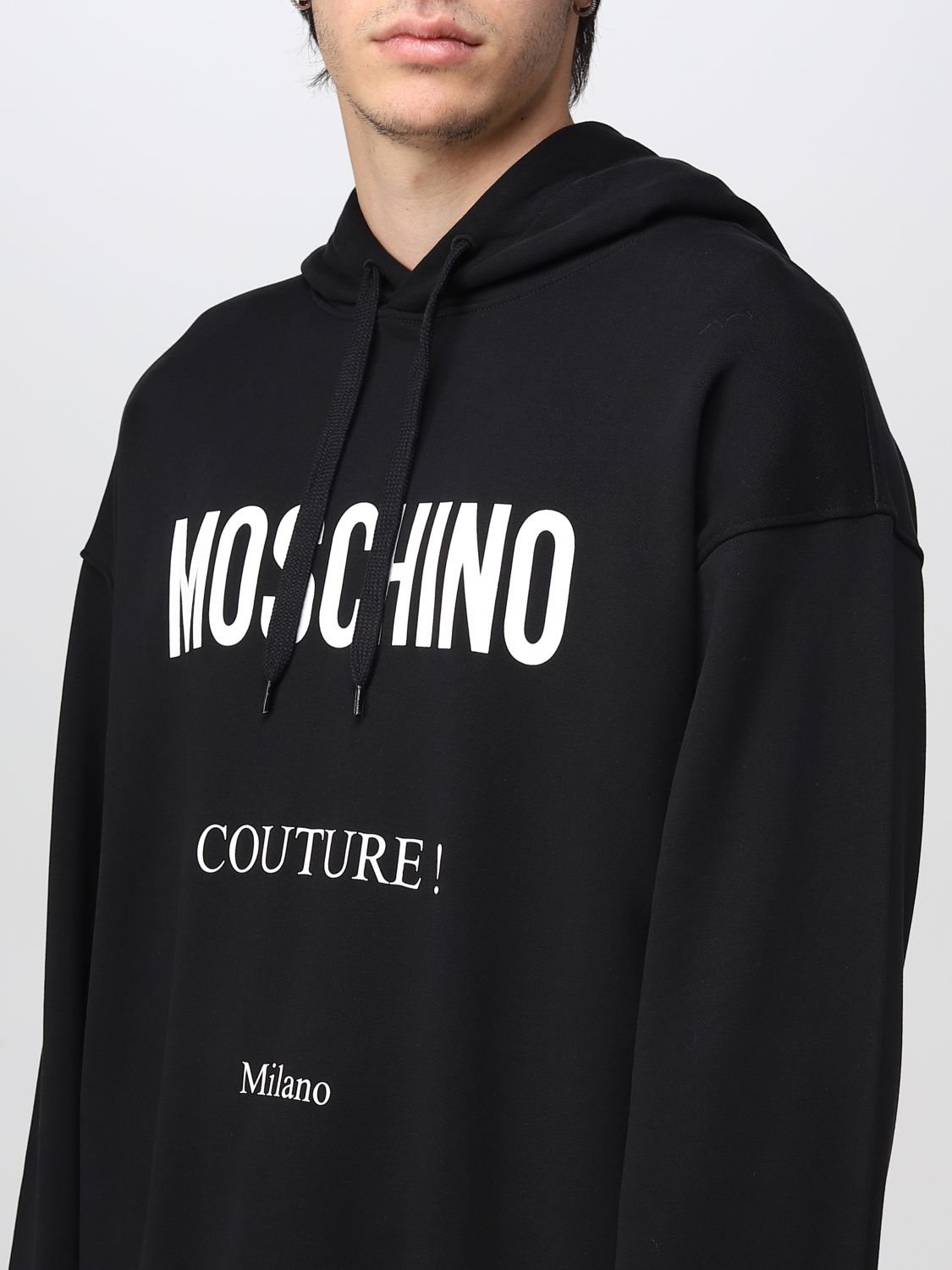 Sweatshirt Men color Black