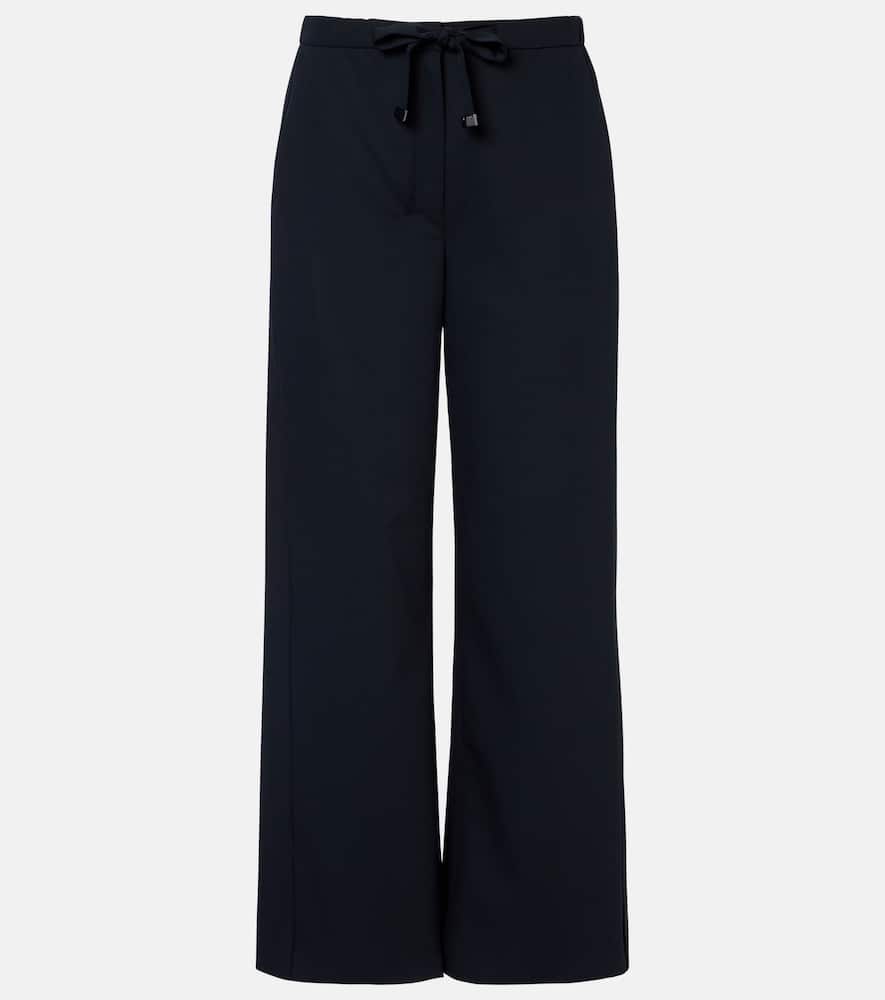 Argenta virgin wool wide-leg pants