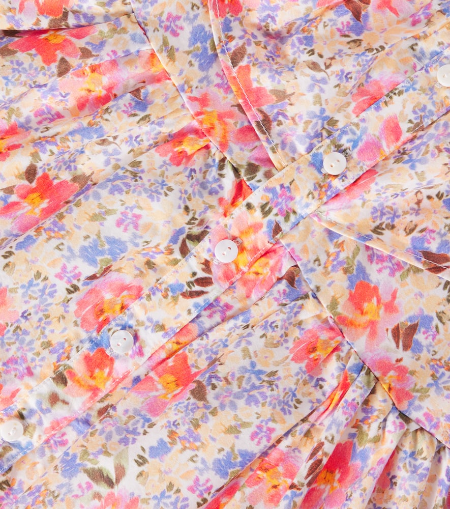 Petite Amalie Floral cotton voile dress