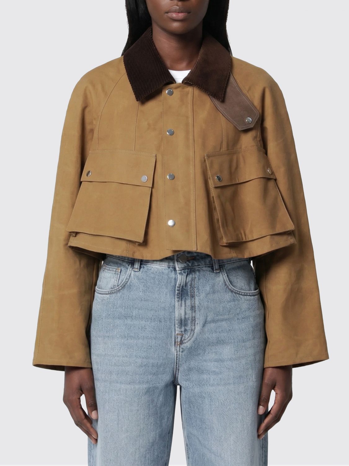 Jacket Woman color Biscuit