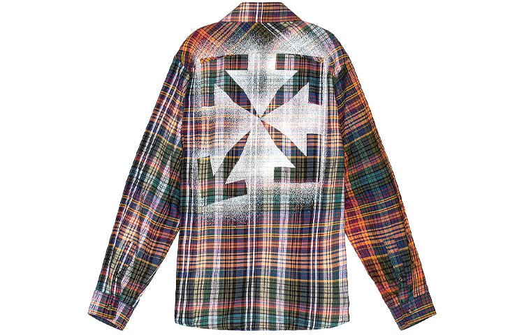Stencil Flannel Check Shirt