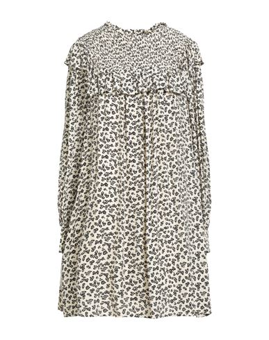 Woman Mini dress Cream Size M Viscose
