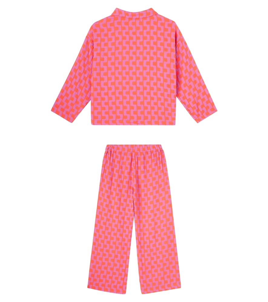 Printed cotton pajamas