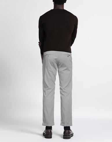 Man Pants Light grey Size 29 Cotton, Viscose, Elastane
