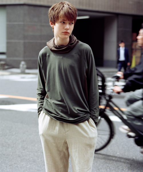 Polartec Delta FlexAir Hooded LS Tee Olive