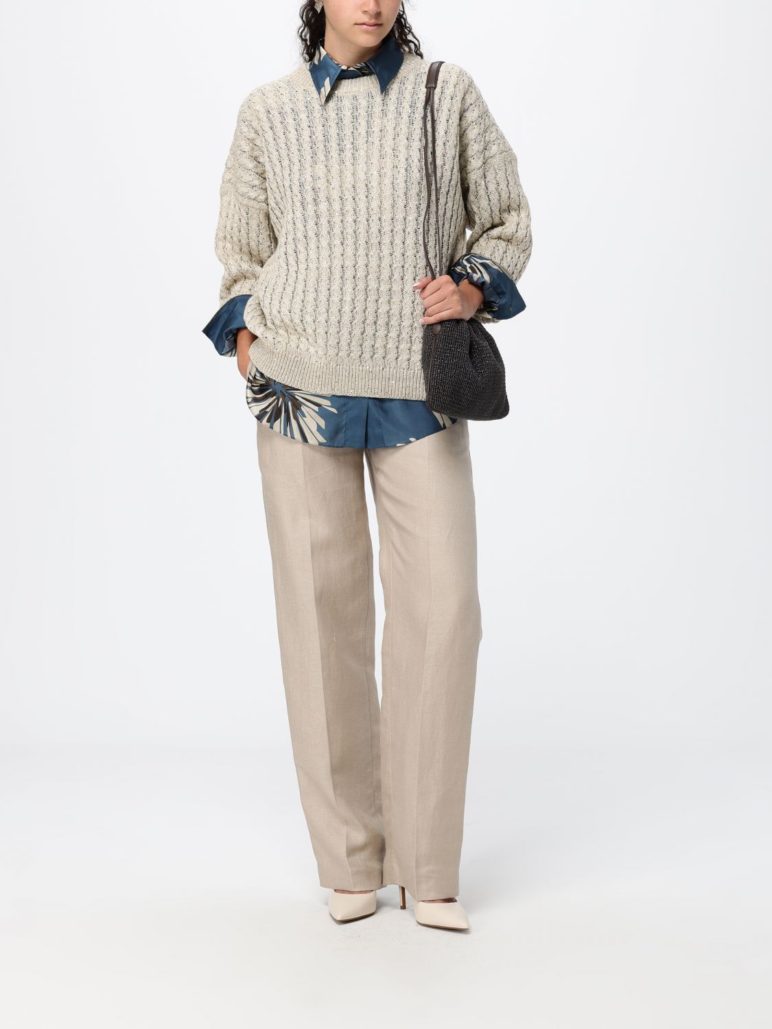Sweater Woman color Beige