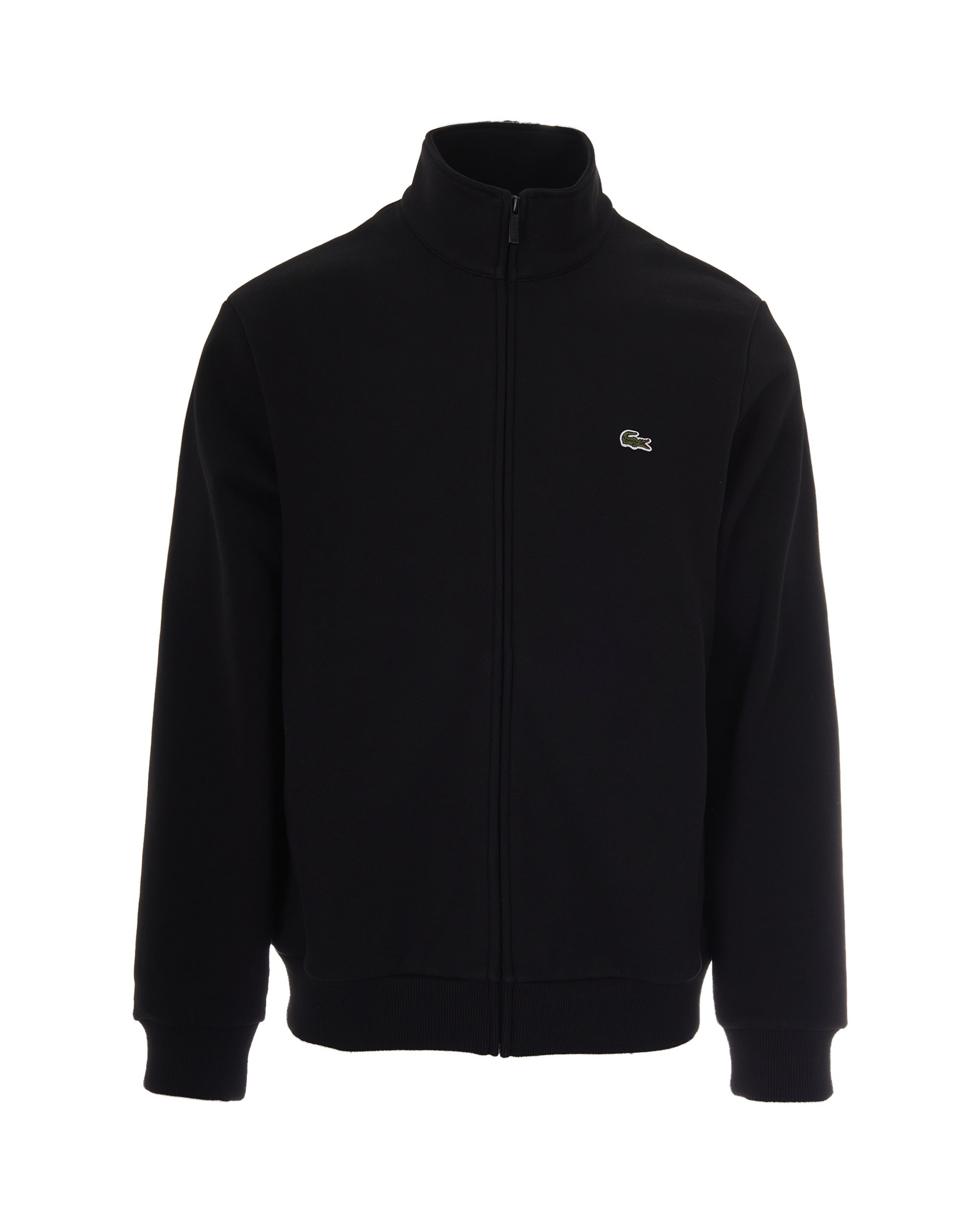 Logo-Embroidered Cotton-Blend Sweatshirt — Black