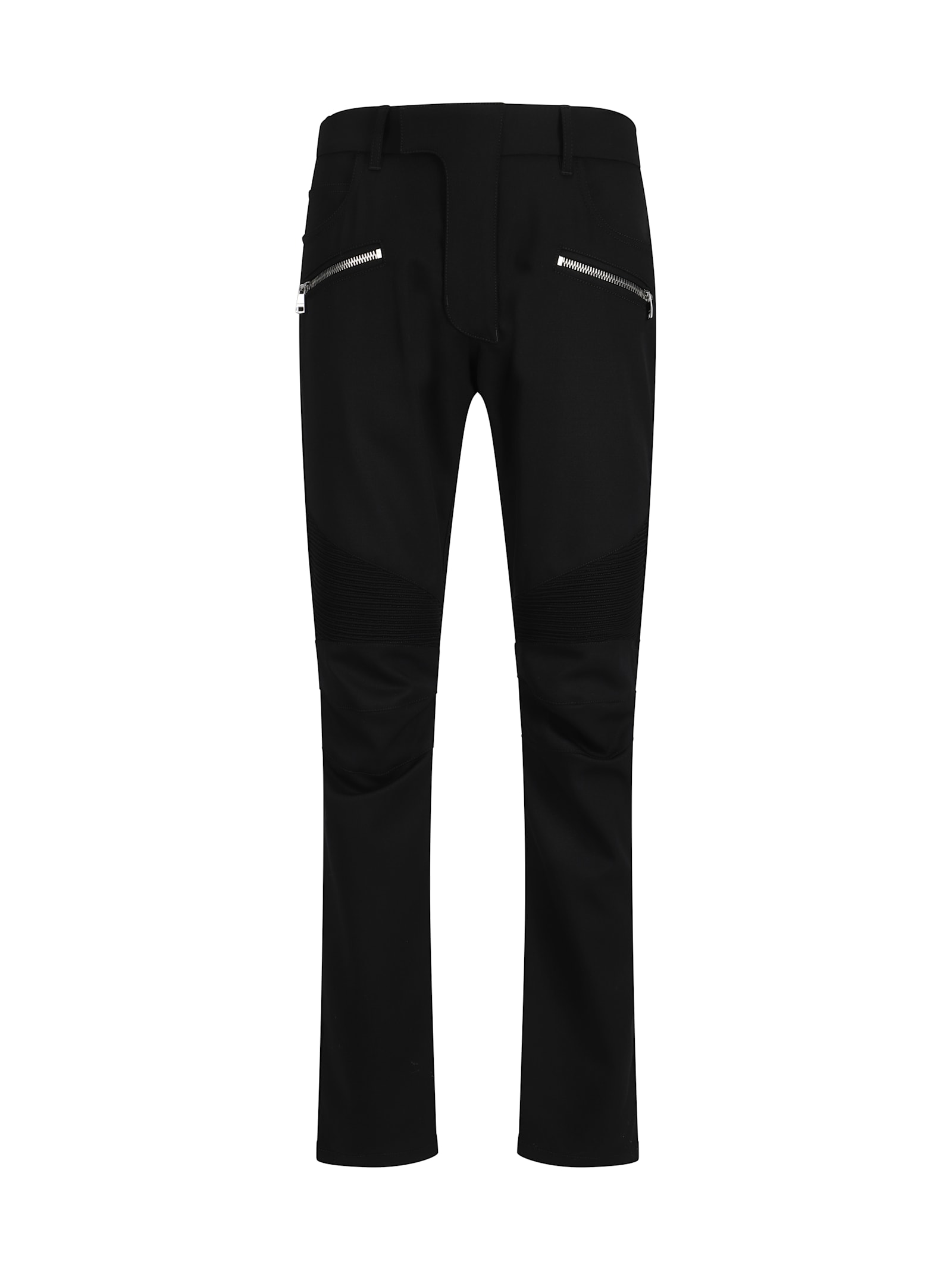 Tailored biker trousers - Black
