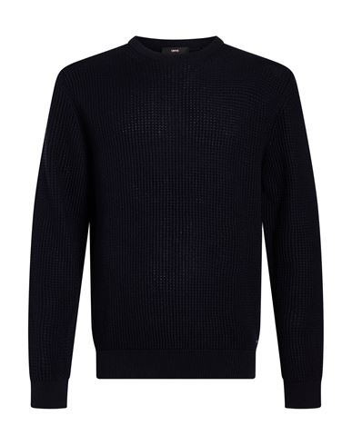 Man Sweater Midnight blue Size XL Cotton, Polyacrylic
