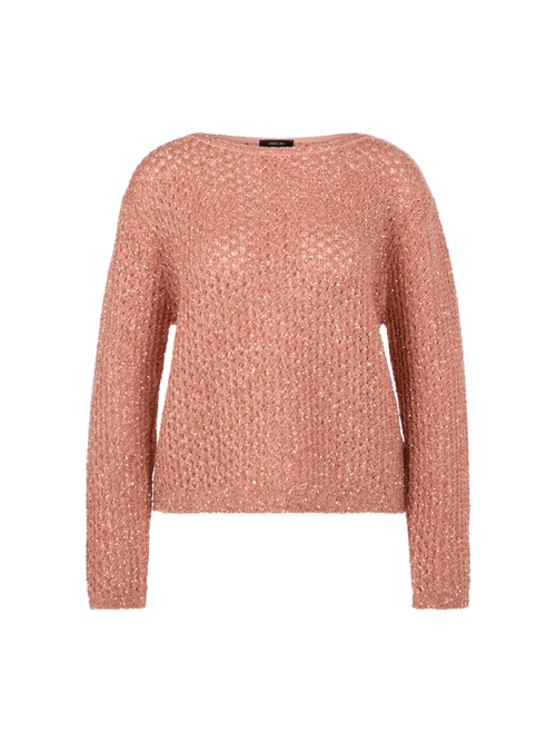 Marc Cain ‘Rethink Together’ knitted jumper, red, 36 N