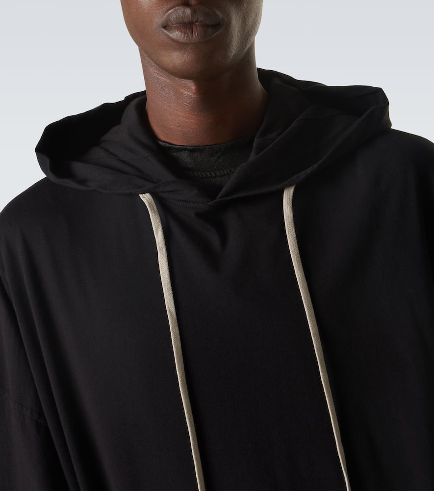 DRKSHDW Hun cotton jersey hoodie