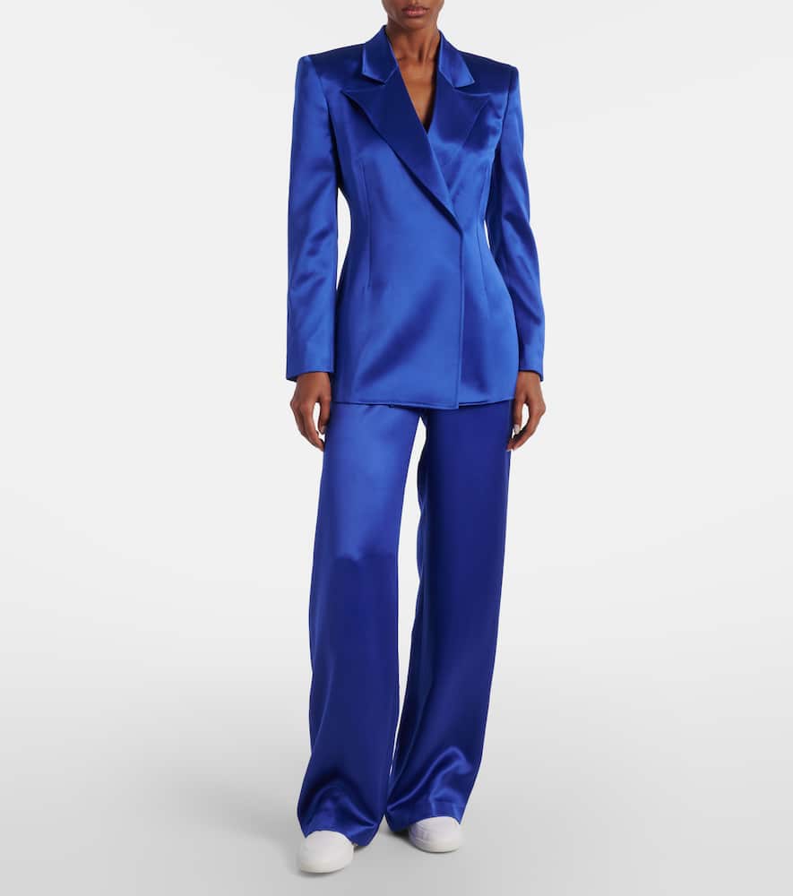 Aleah silk blazer