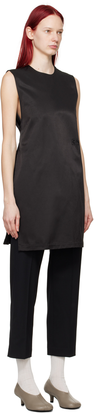 MM6 Maison Margiela Black Self-Tie Minidress