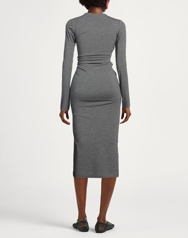 Amazuìn Woman Midi dress Grey Size ONESIZE Polyamide, Elastane