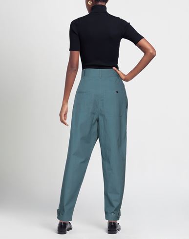 Woman Pants Deep jade