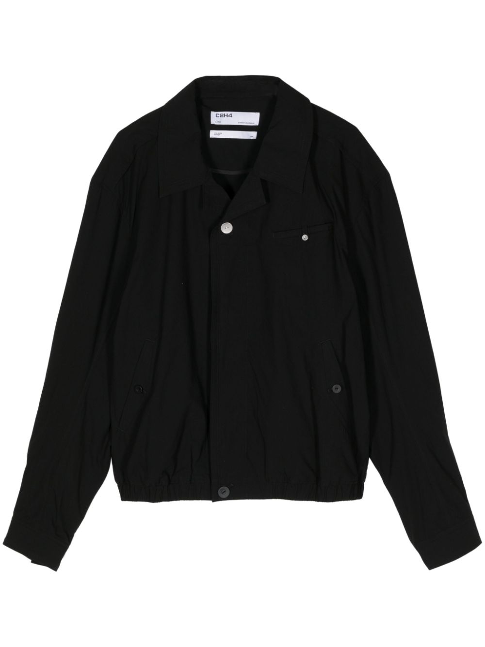 Button-up shirt jacket - Black