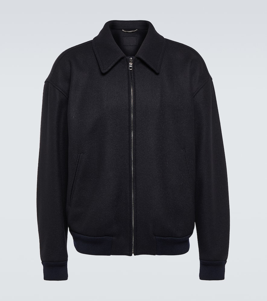 Dolce & Gabbana Wool-blend bomber jacket