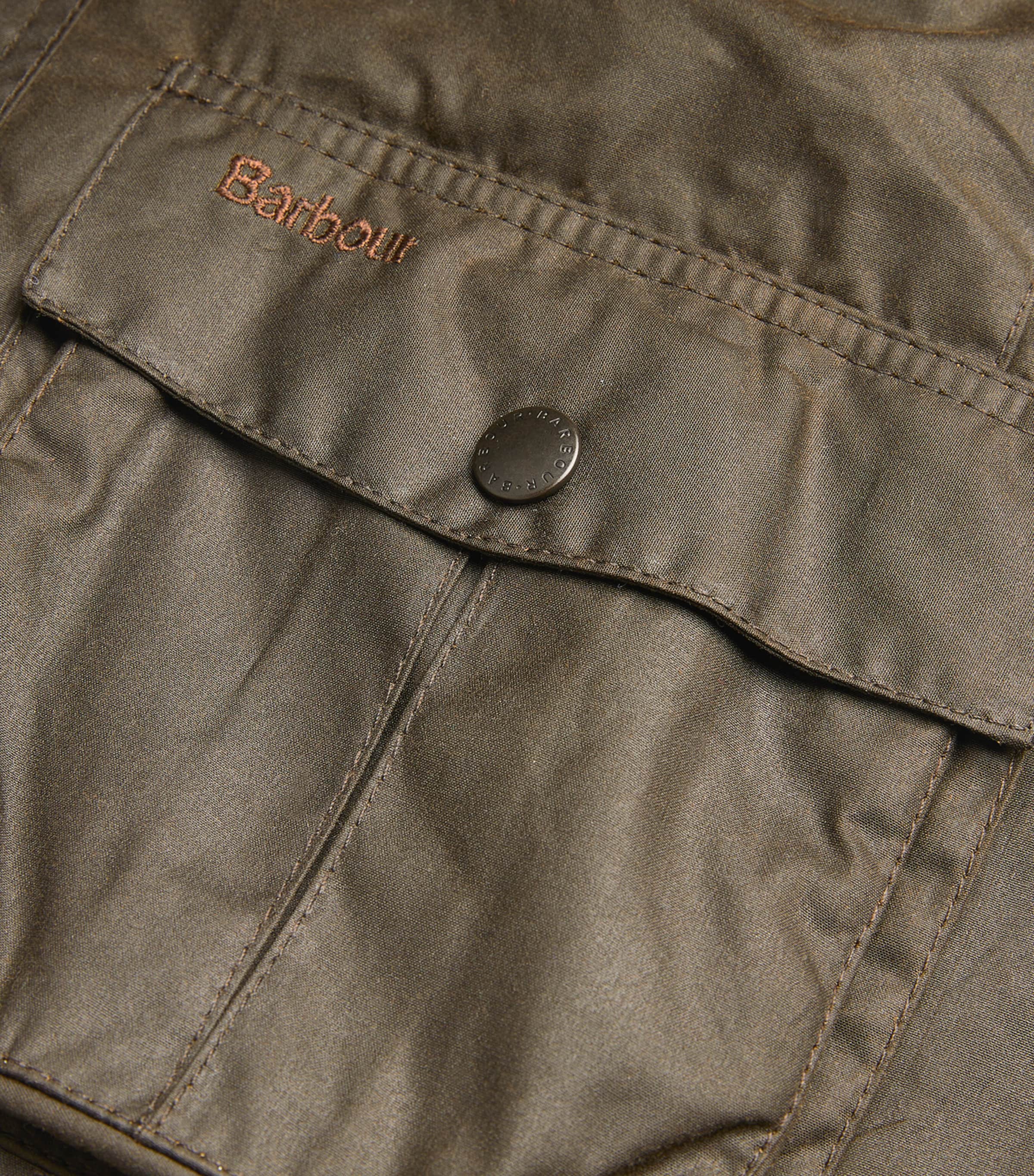 Hooded Wax Jacket