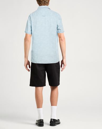 Man Shirt Sky blue Size M Cotton