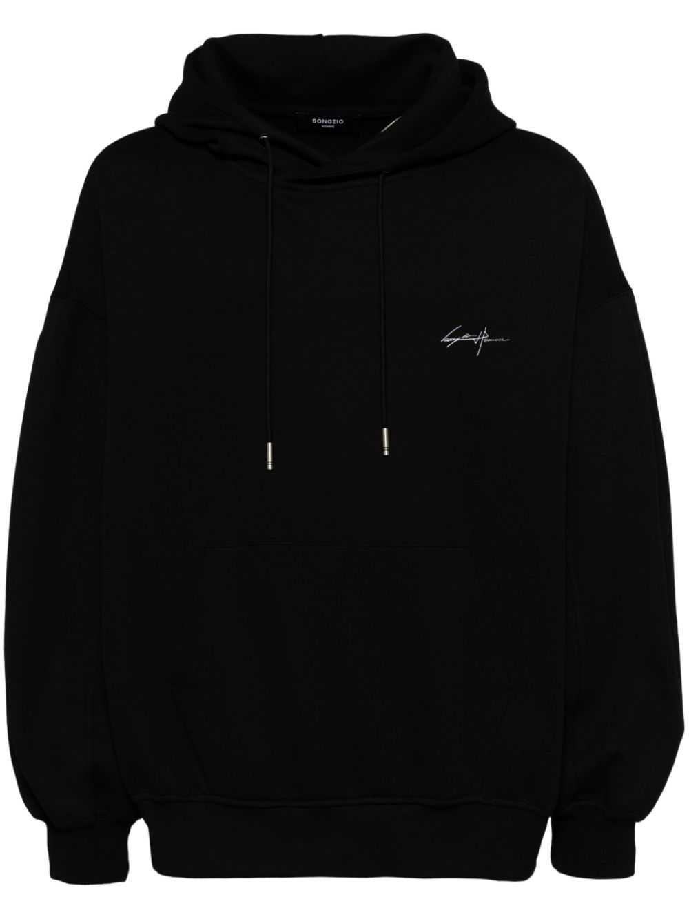 Organ Paris Multi Tuck hoodie - Black