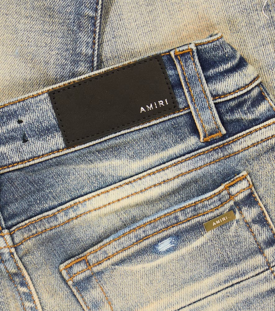Amiri Kids Stack slim jeans