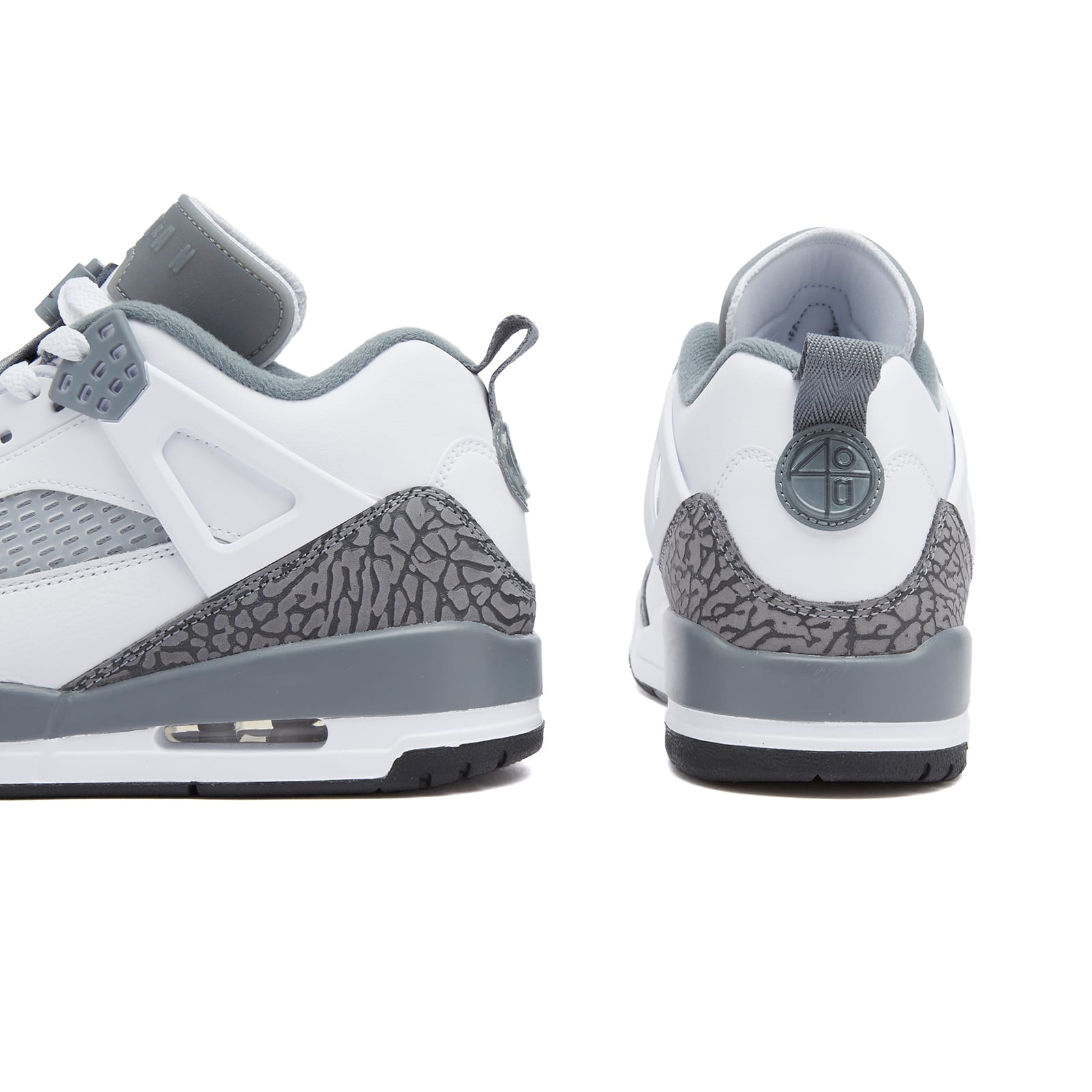 Air Jordan Spizike Low Sneaker in White/Grey/Anthracite