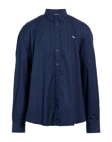 Man Shirt Navy Size 3XL Cotton