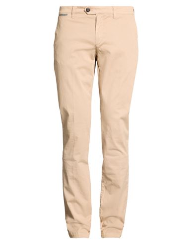 Man Pants Sand Size 36 Cotton, Elastane