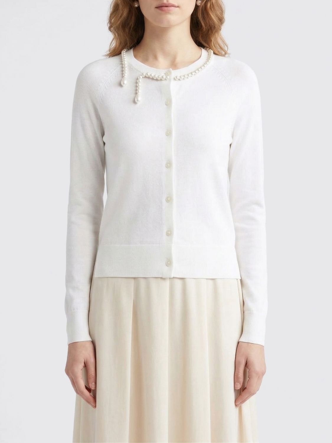 Sweater Woman color Ivory