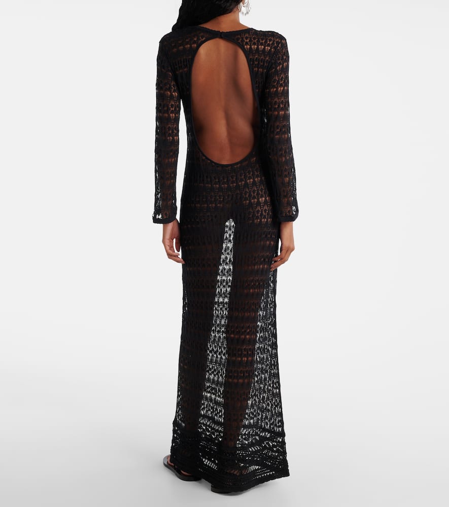 Paloma crochet cotton-blend maxi dress