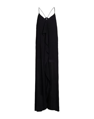 Woman Maxi dress Black Size 0 Viscose