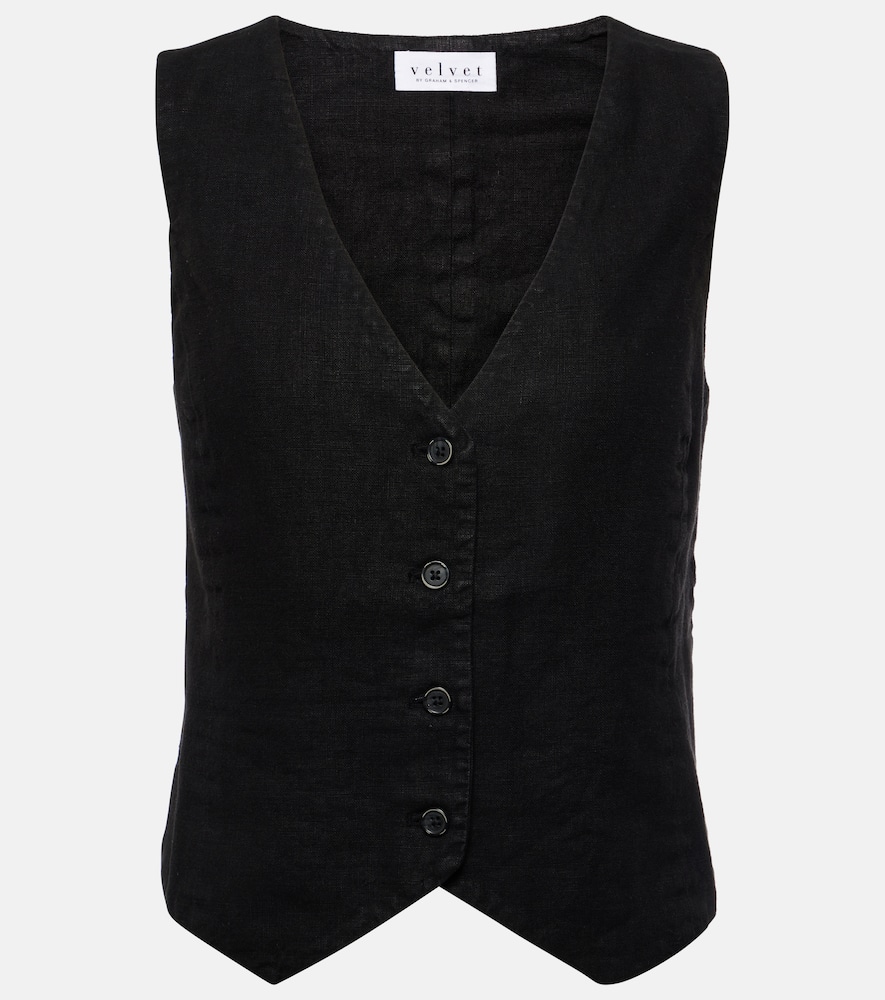 Mylie linen vest