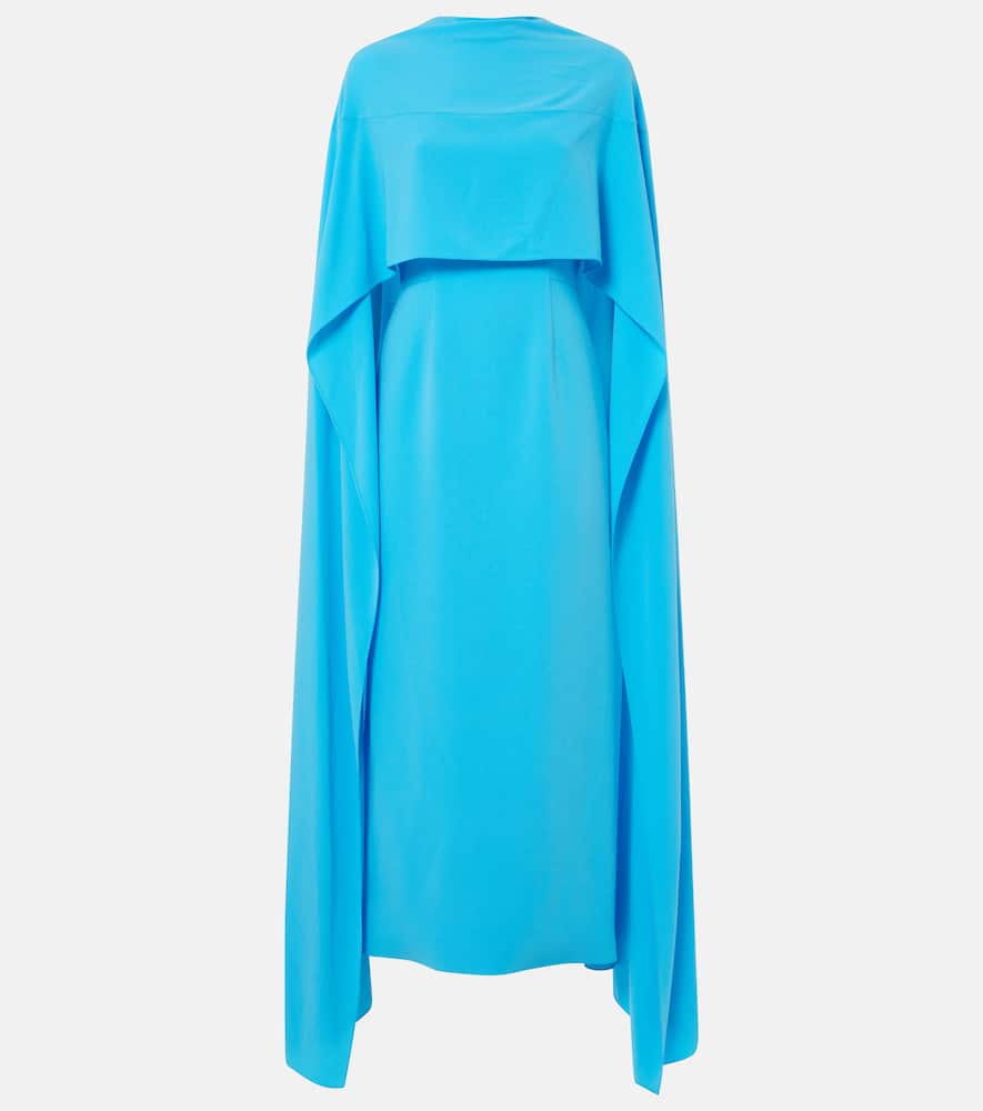 Elina caped midi dress