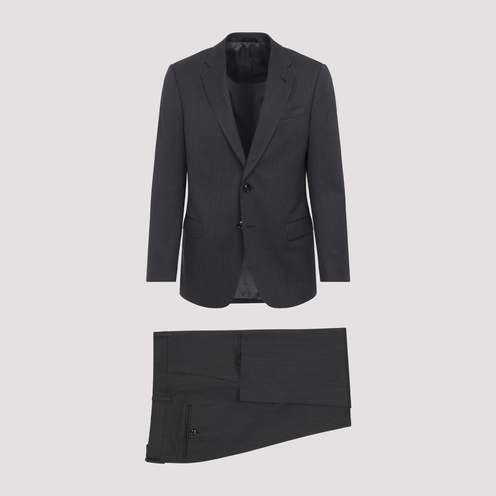 Single-breasted Soft Line Suit in Virgin Wool