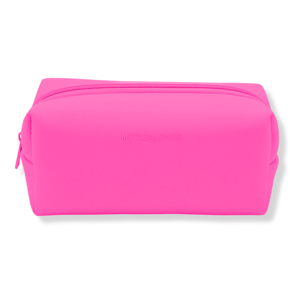 Cosmetic Case with Brush Pouch - Pink