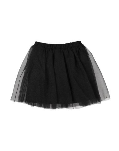Woman Kids' skirt Black Size 14 Polyester
