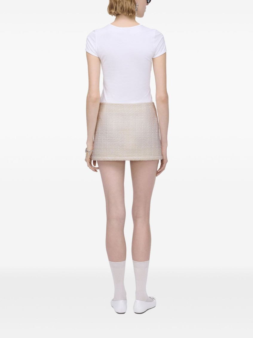 - Tweed Mini Skirt